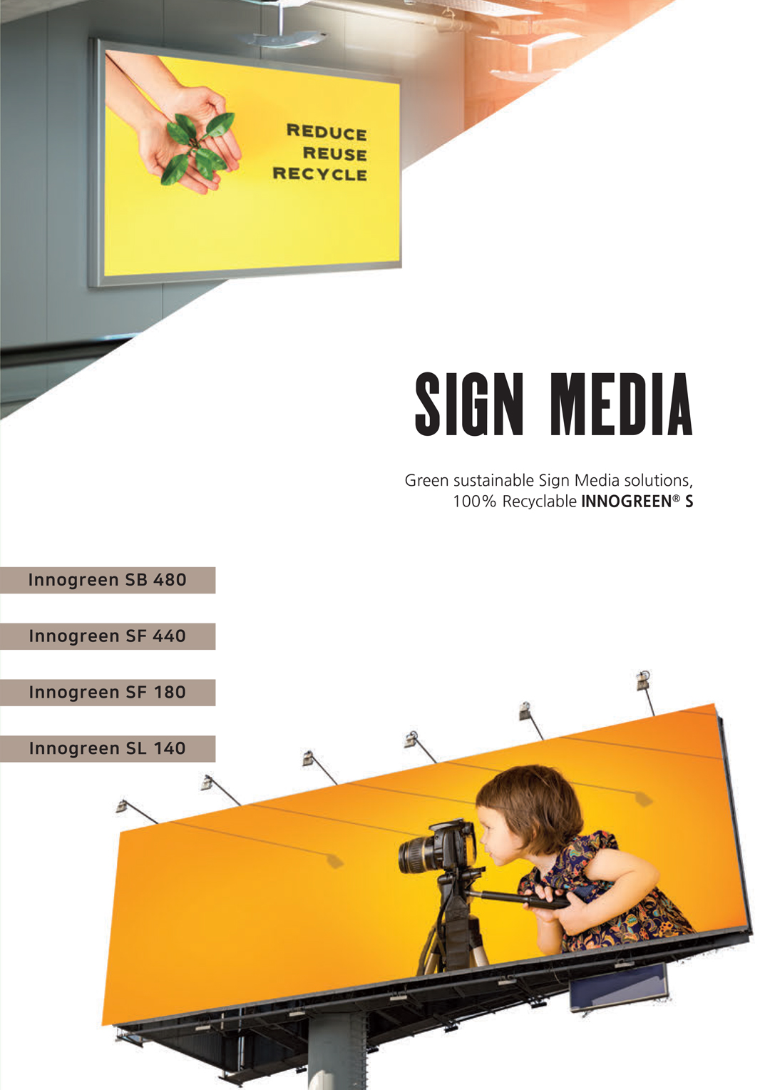 Sign media
